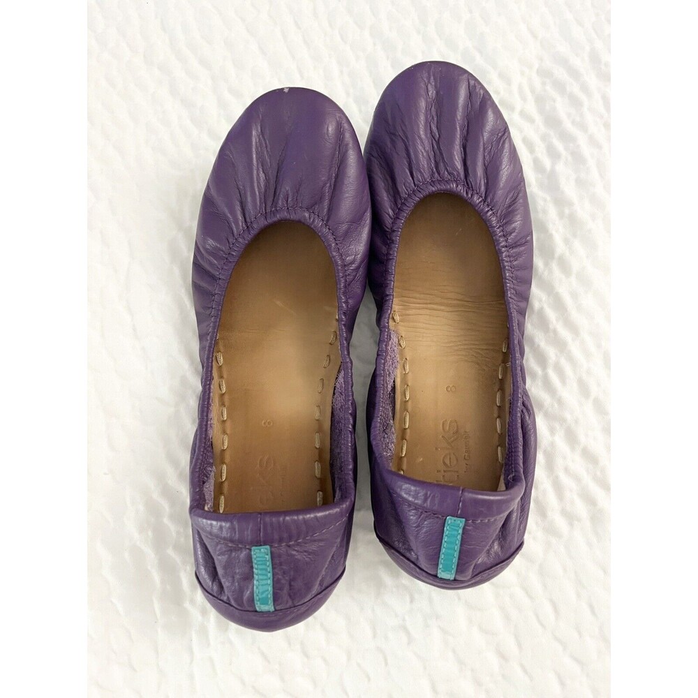 Tieks by Gavrieli Women Lilac Ballet Shoe Foldable Flats Round Toe Purple Sz 8